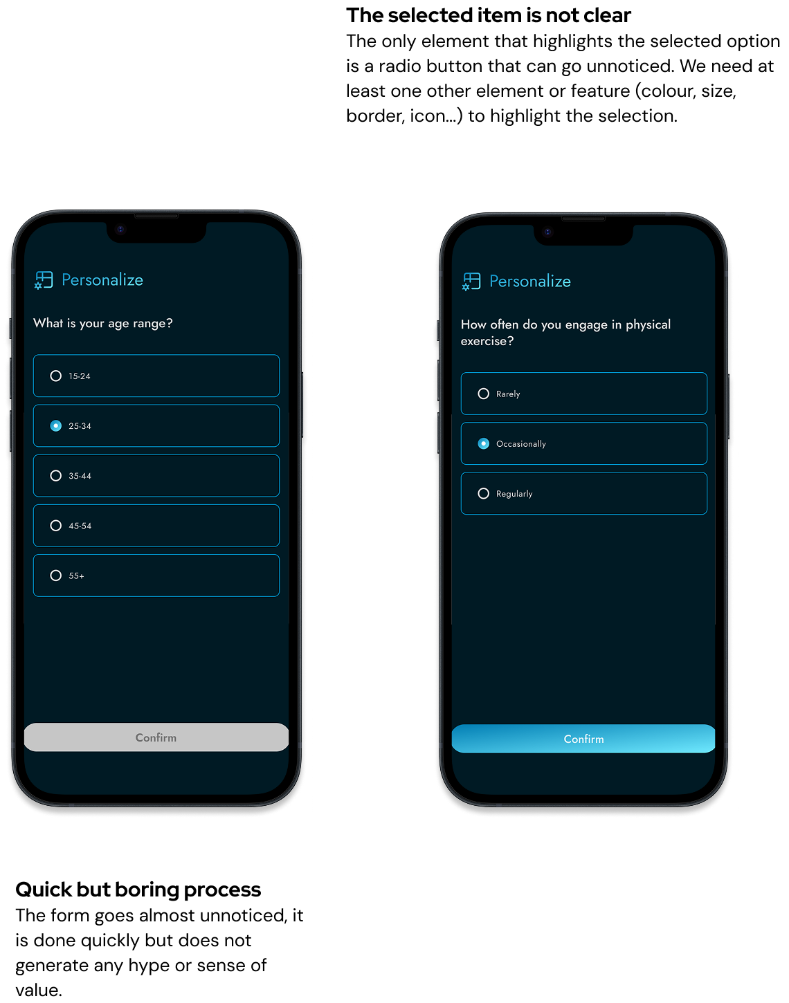 Breath-hold tracking dashboard – optimized UX/UI for freedivers and athletes.